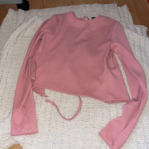 Pink top - long sleeve